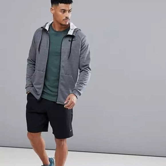 Men's Nike Dri-Fit Gray zip up training hoodie XXL - Picture 1 of 6
